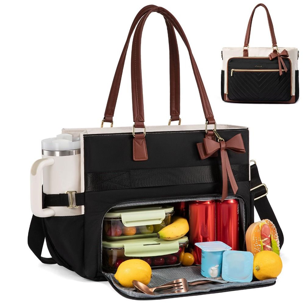Laptop Accessories Organizer Bag - Bolsa Térmica para Almuerzo de Gran