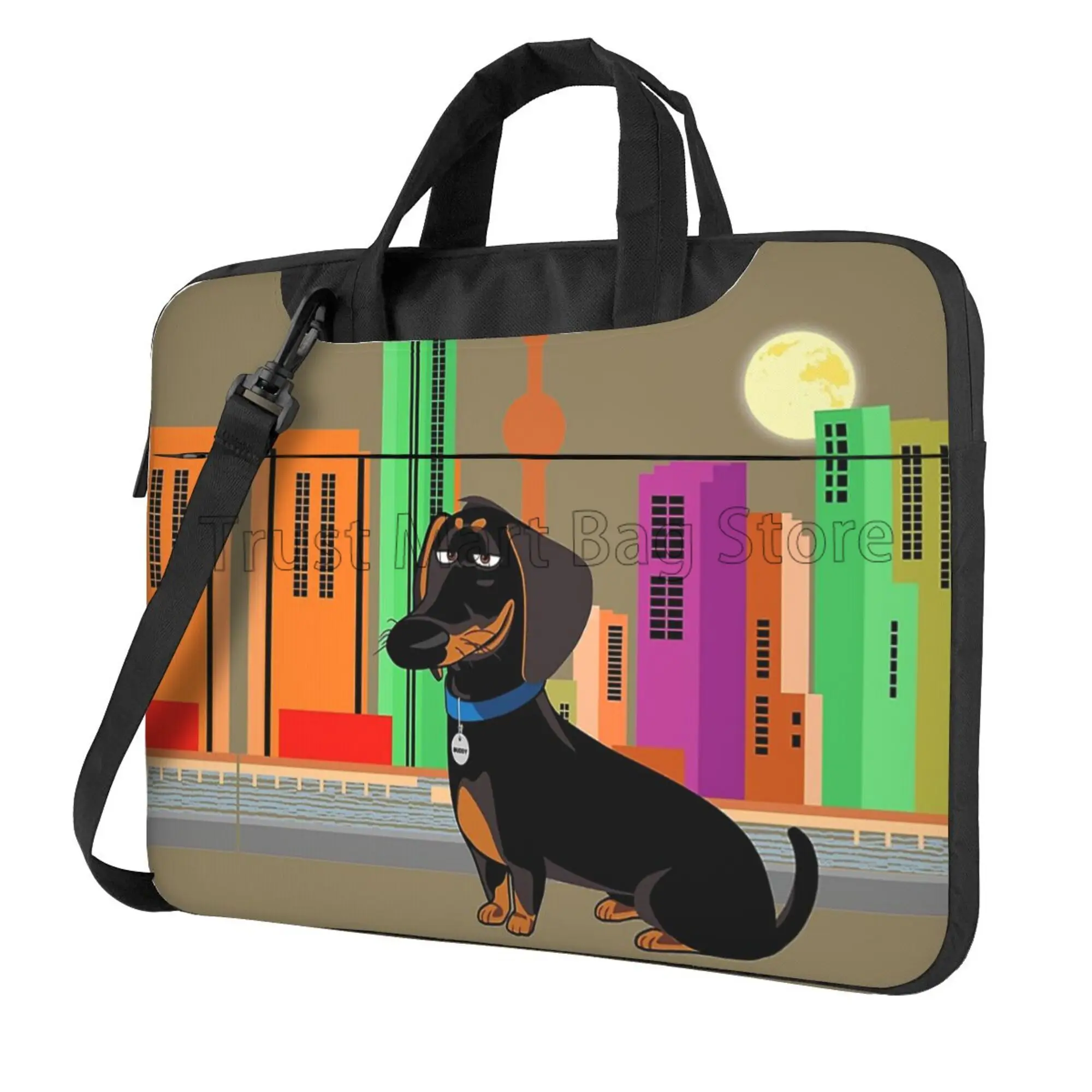 Laptop Accessories Organizer Bag - Bolsa de transporte con estampado de