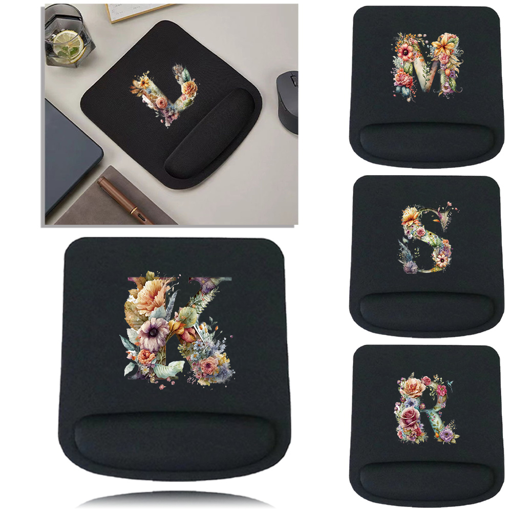 Laptop Accessories For Wrist Support - Alfombrilla de Ratón con Diseño Floral