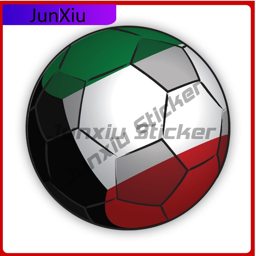 Laptop Accessories Kuwait - Pegatina de fútbol de Kuwait resistente