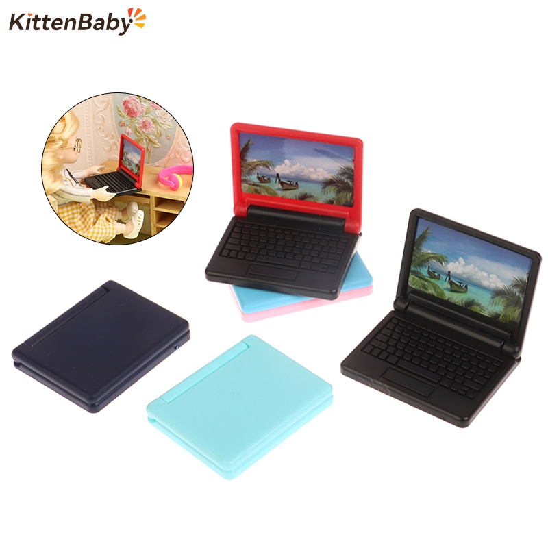 Laptop Accessories Computer - Casa de muñecas plegable para decoración,