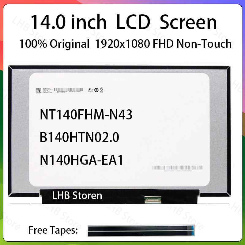 Laptop Accessories Asus - Pantalla LCD para portátil de 14