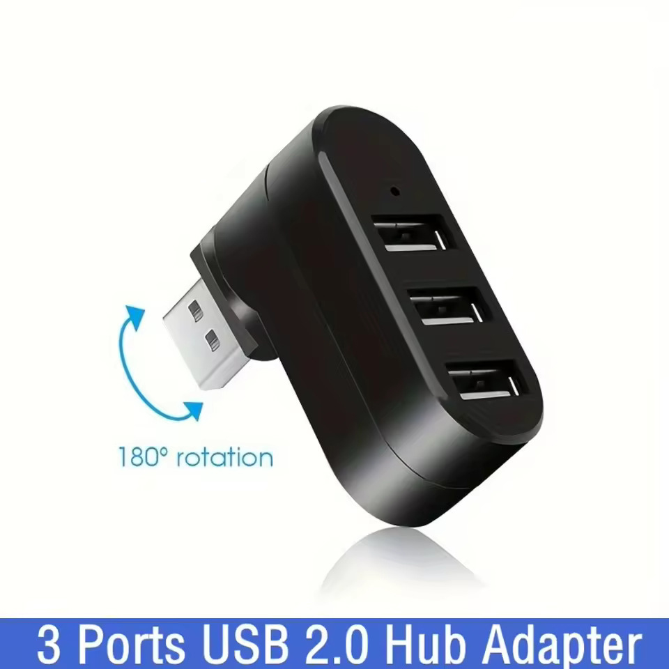 Laptop Accessories For Programmers - Hub USB 2.0 3 Puertos 180