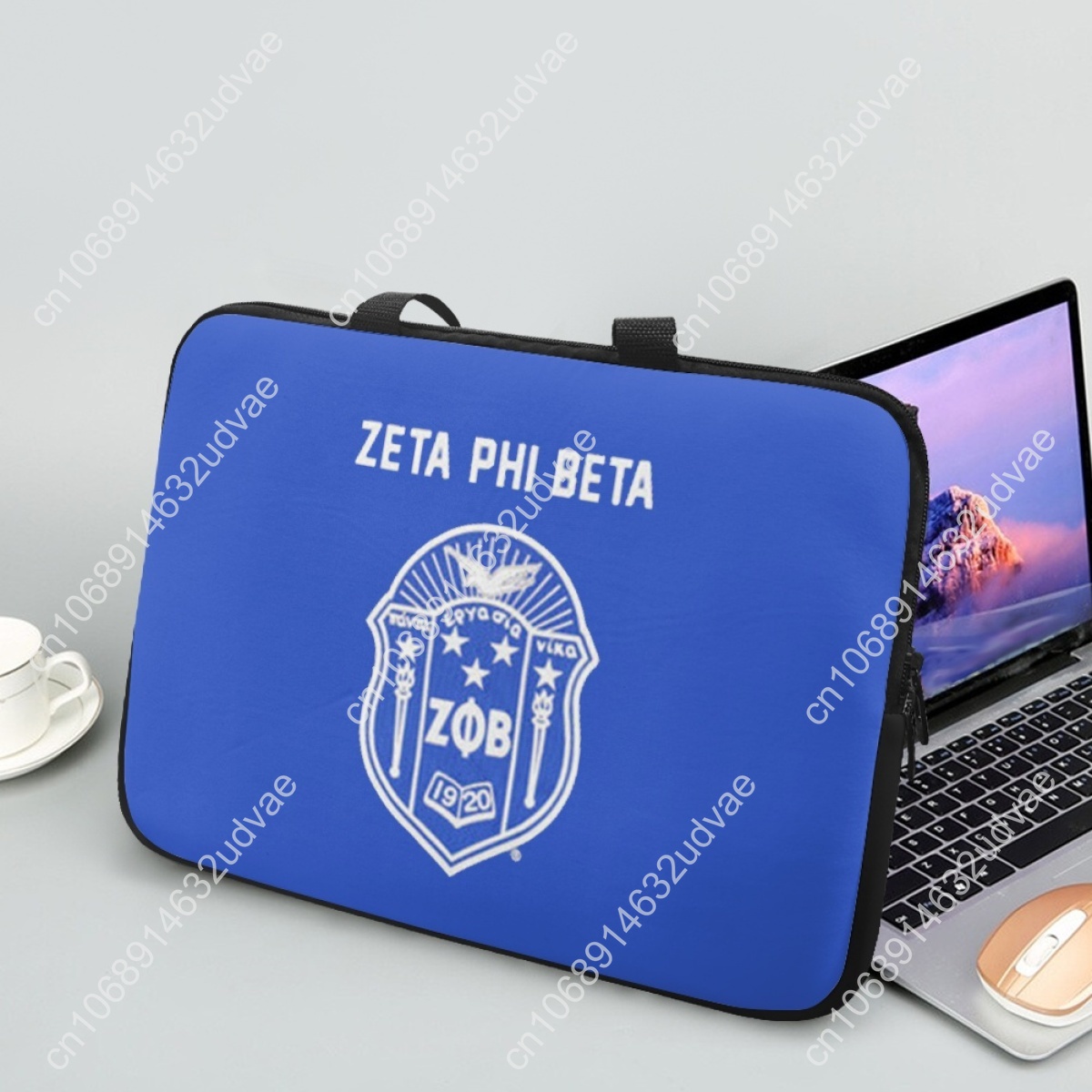 Laptop Accessories Computer - Zeta Phi Beta Sorority-Bolso ligero con