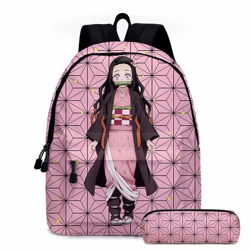 Laptop Accessories Organizer Bag - Mochila de Anime Demon Slayer, estuche