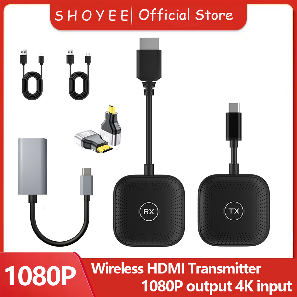 Laptop Accessories Computer - Extensor inalámbrico de 1080P y 50m,
