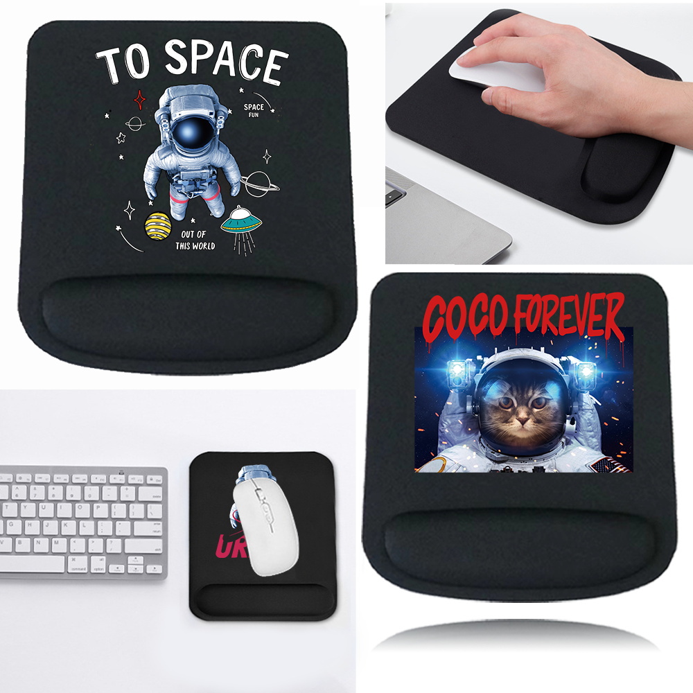 Alfombrilla de ratón negra, al - Laptop Accessories For Wrist Support reseña y precio