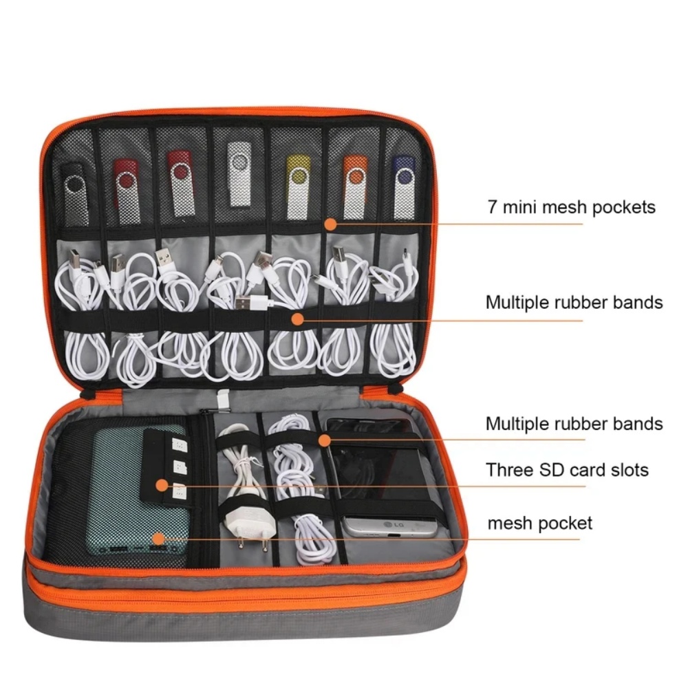 Bolsa organizadora de accesori - Laptop Accessories Organizer Bag reseña y precio