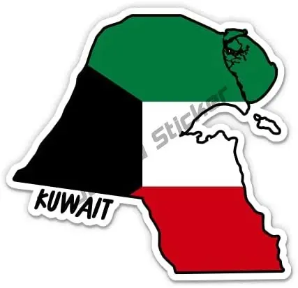 Mapa de Kuwait con bandera peg - Laptop Accessories Kuwait reseña y precio