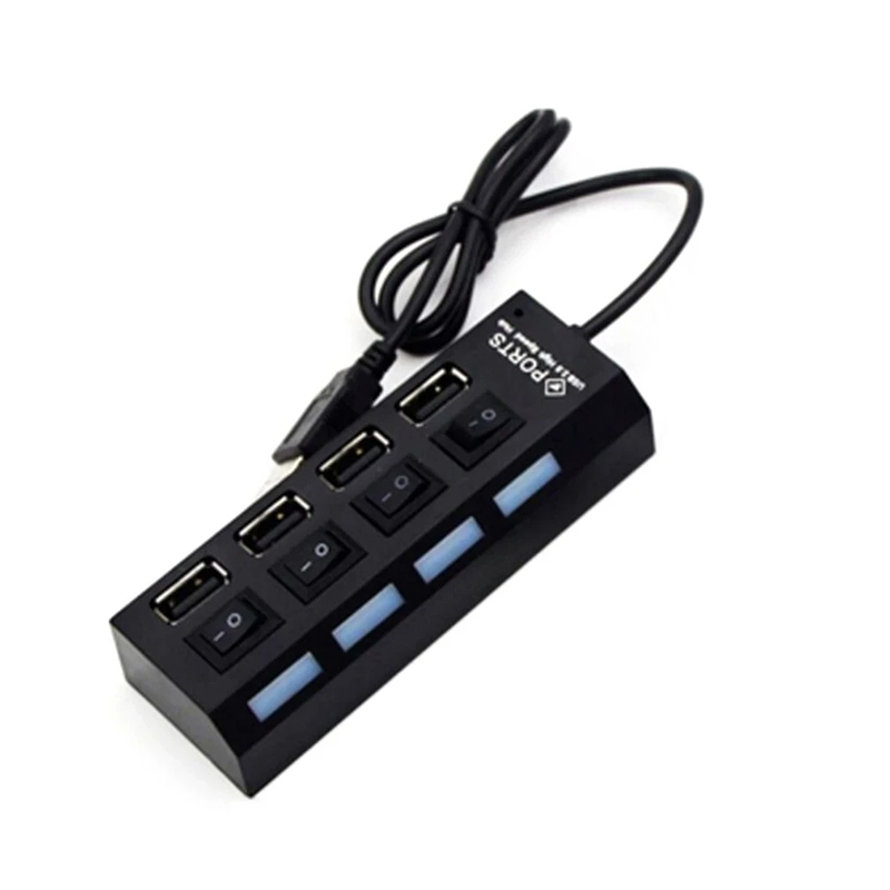 Extensor de Hub USB 2,0 de 4 p - Laptop Accessories Computer reseña y precio