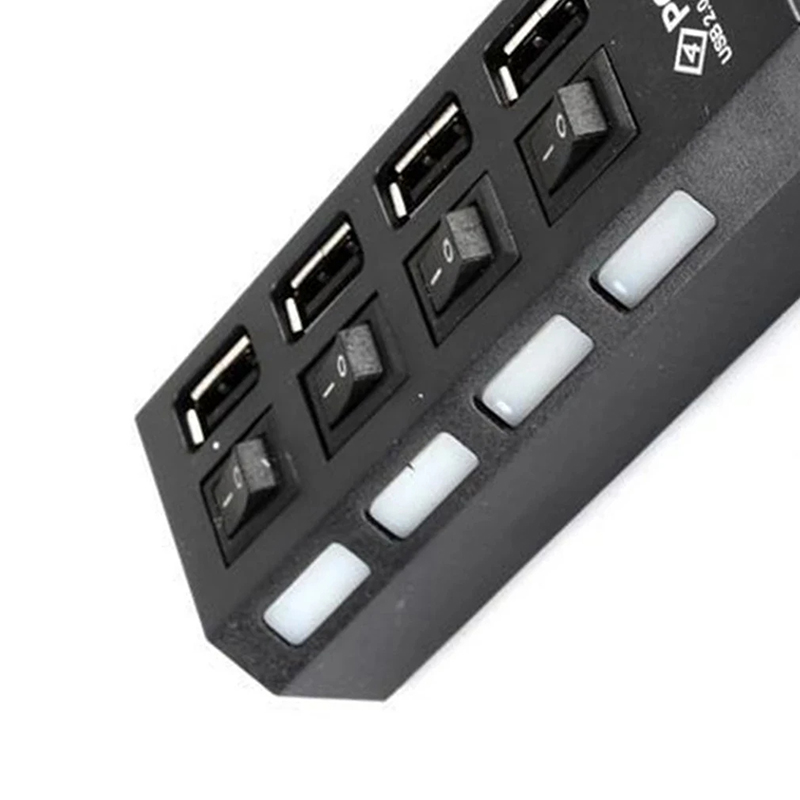 Extensor de Hub USB 2,0 de 4 p - Laptop Accessories Computer reseña y precio