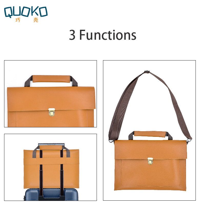 Bolso de cuero sintético para  - Laptop Accessories Organizer Bag reseña y precio