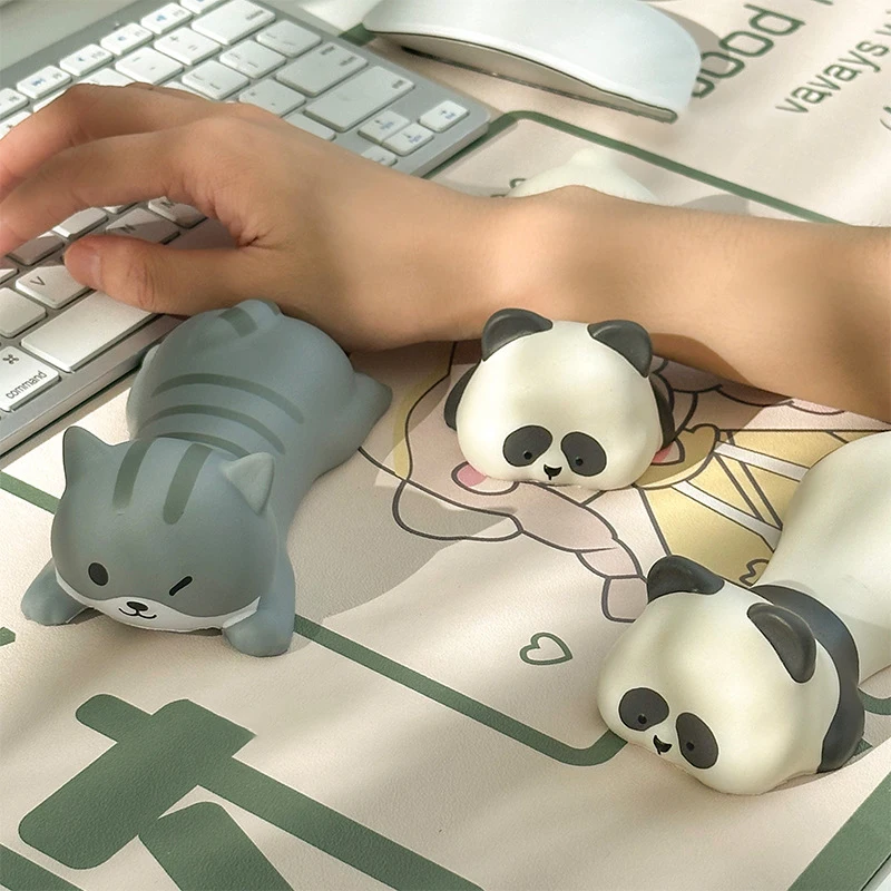 Reposamuñecas Kawaii Panda par - Laptop Accessories For Wrist Support reseña y precio