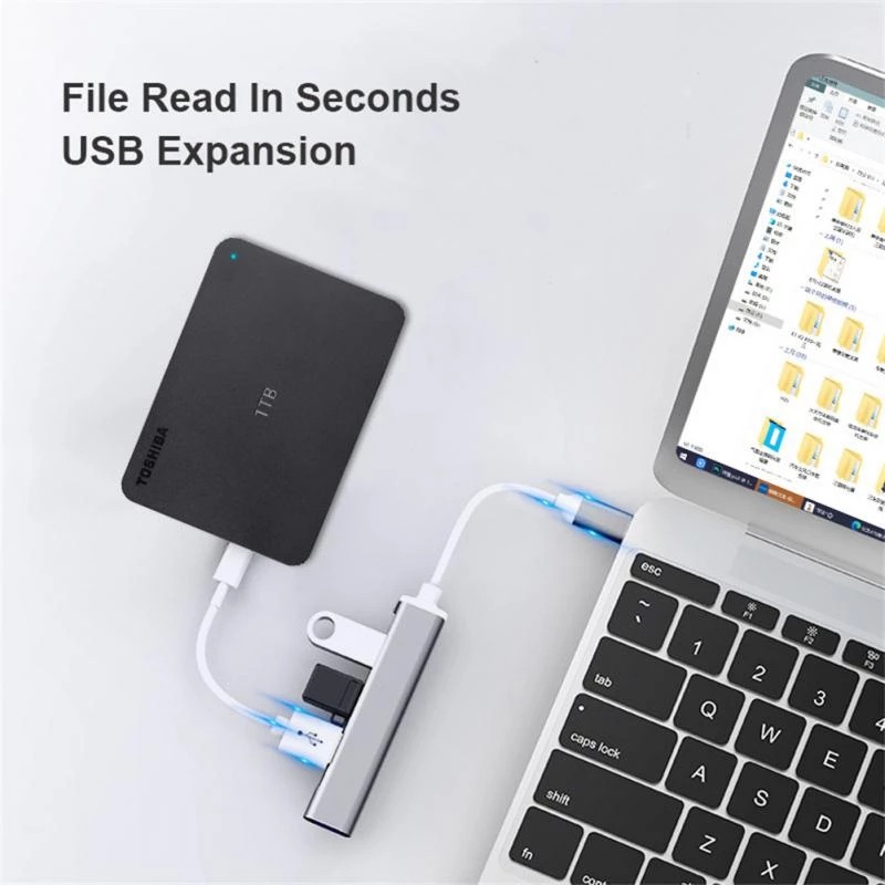 4 en 1 USB C HUB 3,0 tipo C 3, - Laptop Accessories For Programmers reseña y precio