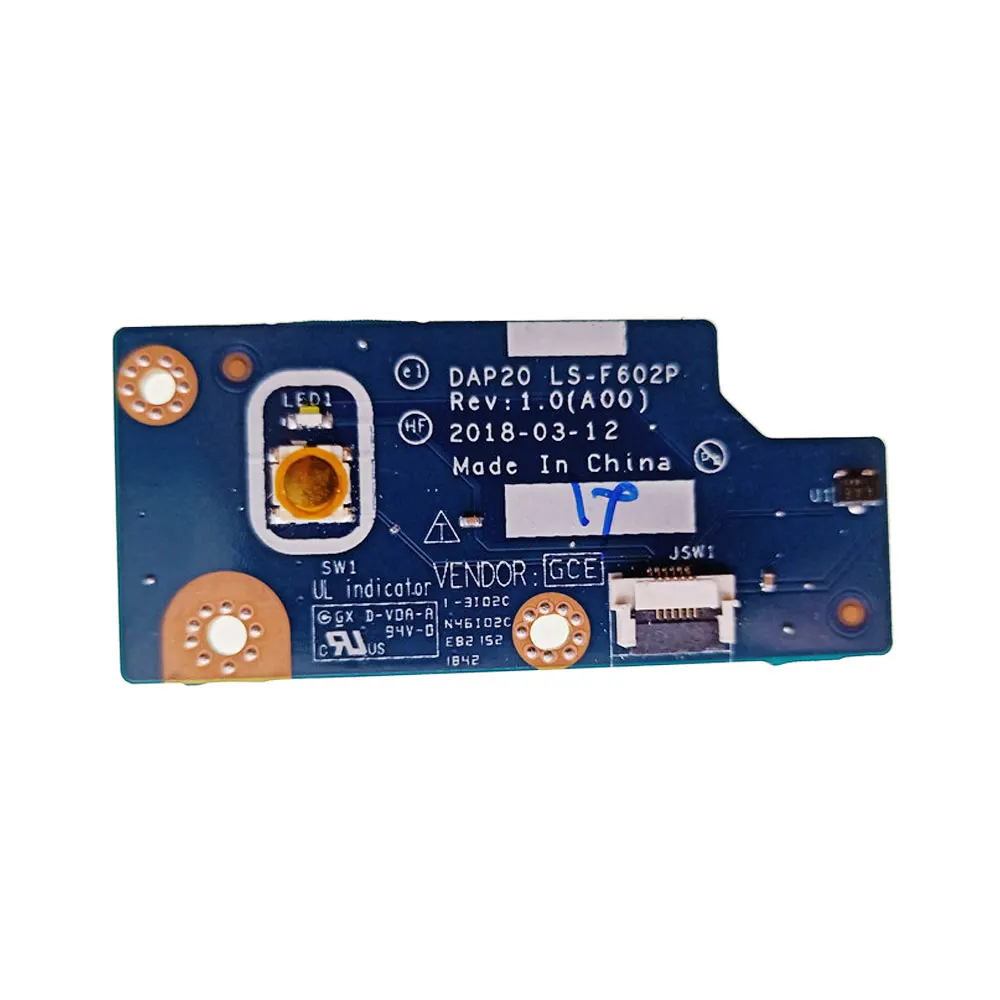 Placa de botón de encendido pa - Laptop Repair Accessories reseña y precio