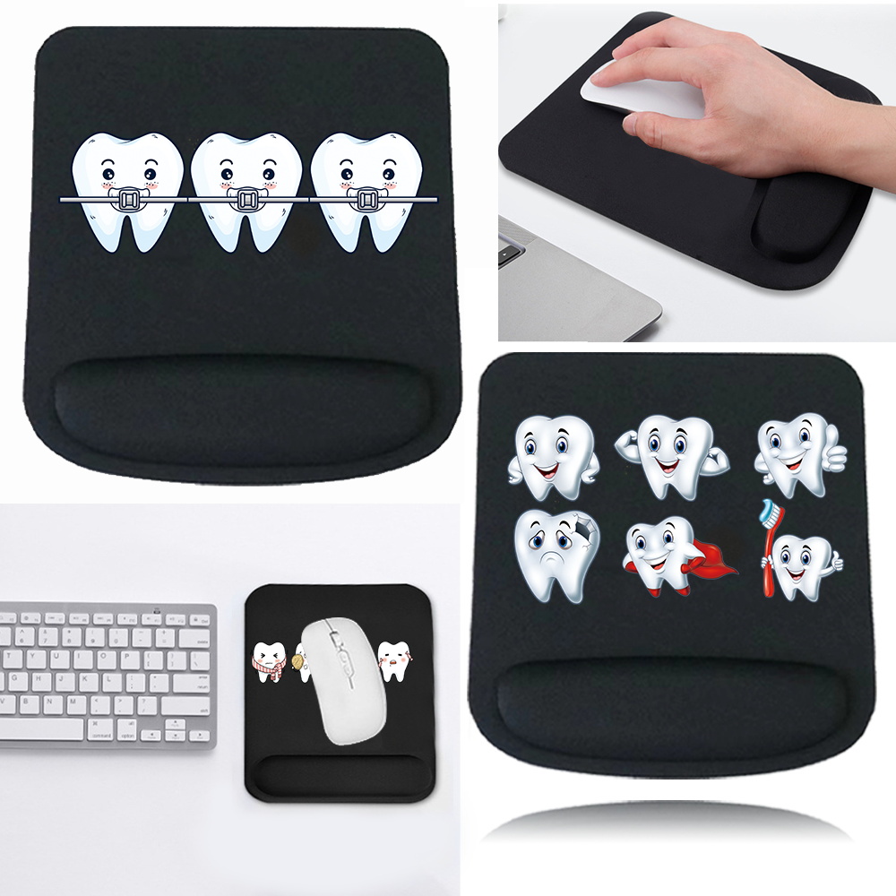 Alfombrilla de Ratón Negra par - Laptop Accessories For Wrist Support reseña y precio