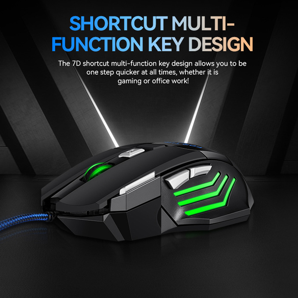 Ratón para juegos con cable US - Laptop Accessories For Programmers reseña y precio